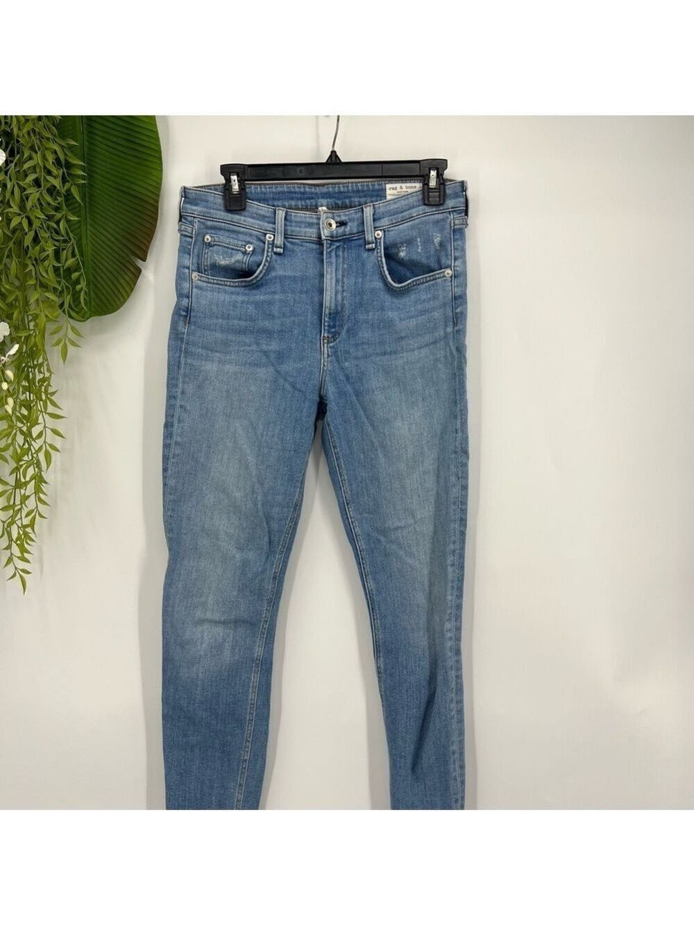 rag & bone Blue Skinny Jeans
